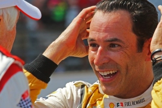 De waanzinnige race van Castroneves op Indianapolis