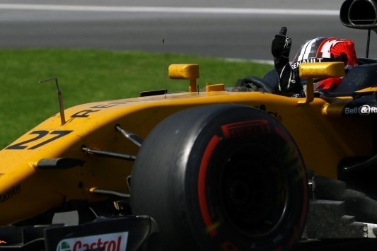 Hülkenberg scoort, Palmer grijpt wederom net naast punt