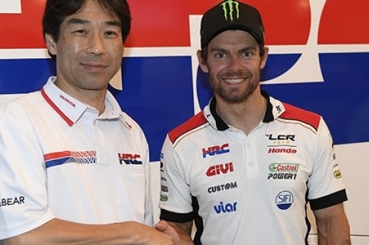 Crutchlow ook komende twee jaar bij LCR Honda