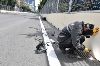 In beeld: hoe Baku verandert in een Formule 1-circuit