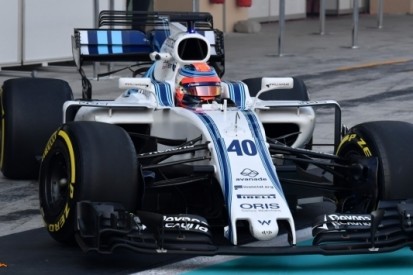Kubica maakt meters, Alonso crasht tijdens test Abu Dhabi
