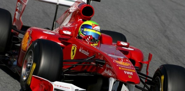 Massa fast in Barcelona's final February test days