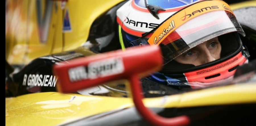 Grosjean takes points lead in Asia series penultimate race