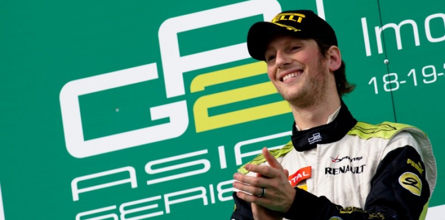 Romain Grosjean takes second GP2 Asia title