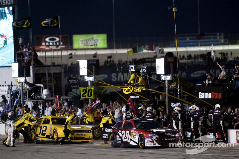 Toyota teams race notes, quotes