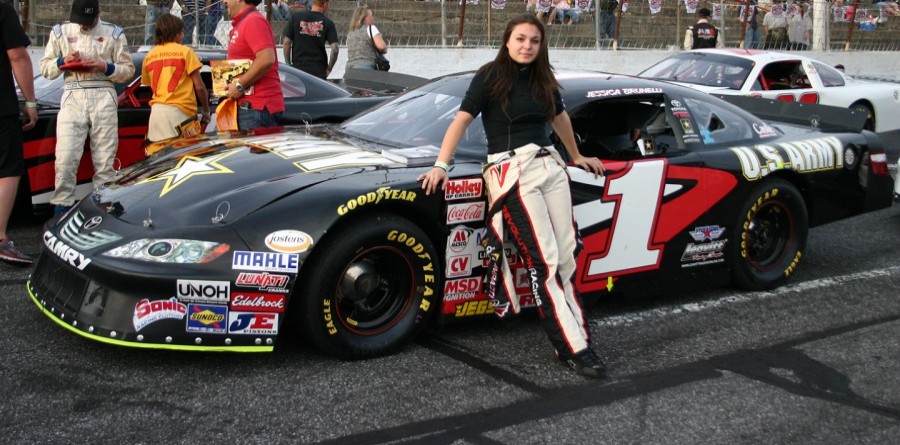 Racers Drive teams with Jessica Brunelli for her future
