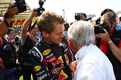 Vettel's rivals need 'very good luck' - Ecclestone