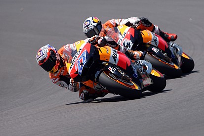 Repsol Honda Arrives For German GP