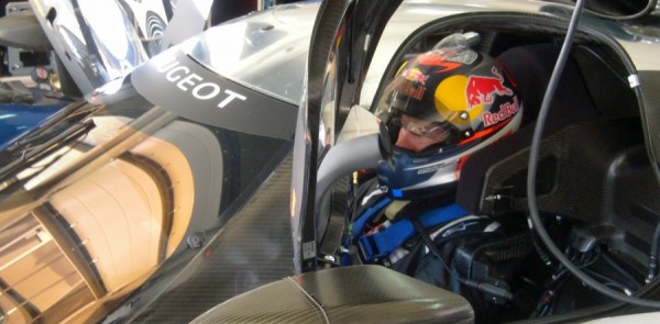 Kimi Räikkönen enjoyed his test in the Peugeot 908
