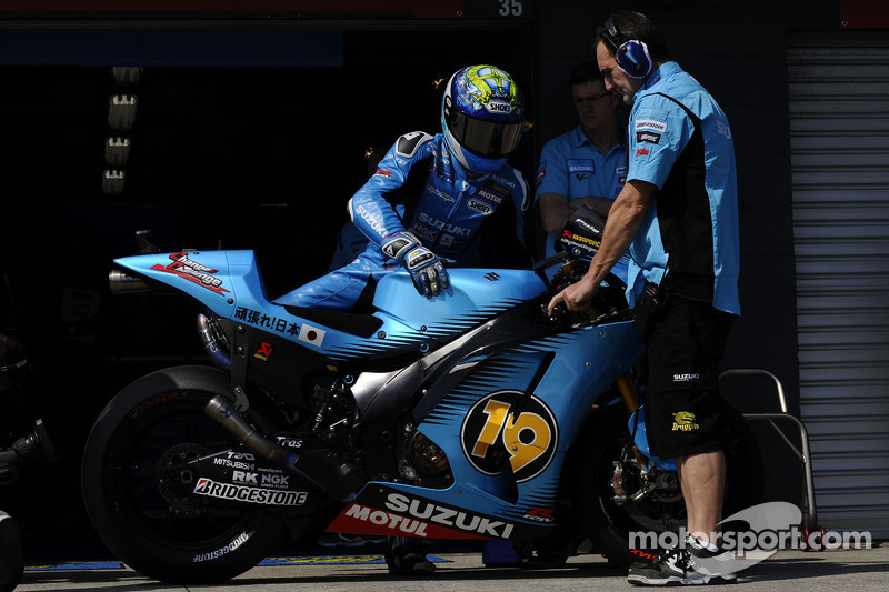 Suzuki Malaysian GP Friday practice report