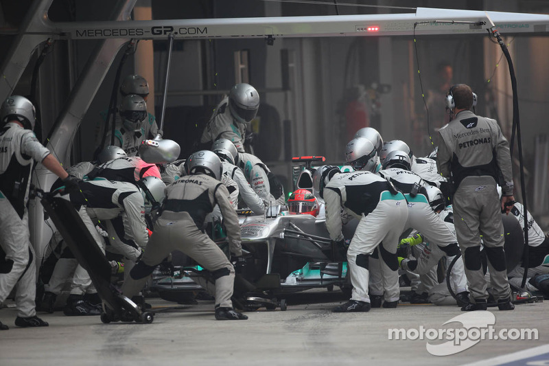 Mercedes Indian GP race report