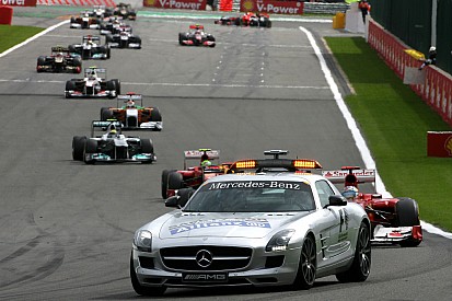 Safety car rule tweak likely for 2012