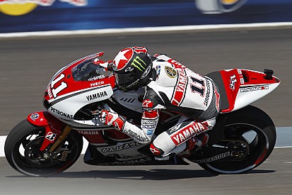 Yamaha pleased with Valencia GP qualifying