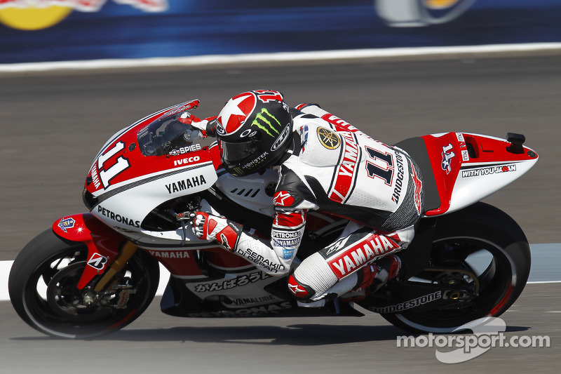 Yamaha pleased with Valencia GP qualifying