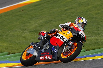 Pedrosa leads the way on day one at Valencia test