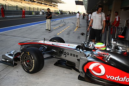McLaren Abu Dhabi young driver test Tuesday report