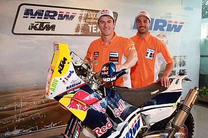 MRW KTM team ready for the start