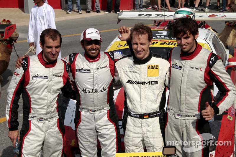 Merecedes sweeps 24H of Dubai podium
