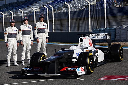 Sauber team launches C31 in Jerez
