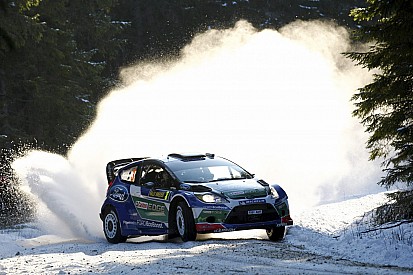 Latvala holds slight edge over Hirvonen at end of leg 1 in Rally Sweden