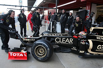 Lotus back on track with redesigned chassis