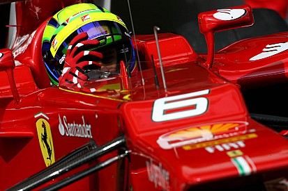 Felipe Massa charges his batteries in Sao Paulo
