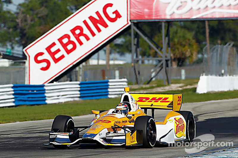 Series Sebring Open Test day 1 report