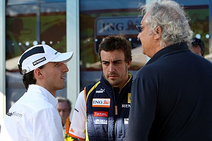 After rally test, Kubica drives kart