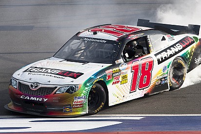 Logano wins to continue JGR dominance in Fontana
