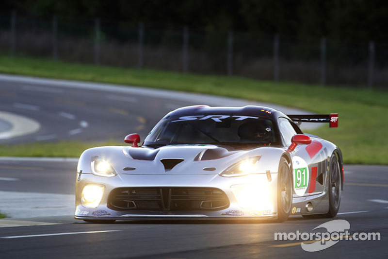 Dodge SRT Viper GTS-R that will race in the American Le Mans Series in 2012