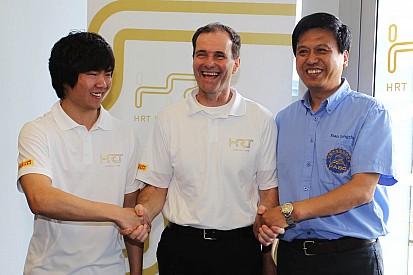 HRT presents Ma Qing Hua in Shanghai as new team member
