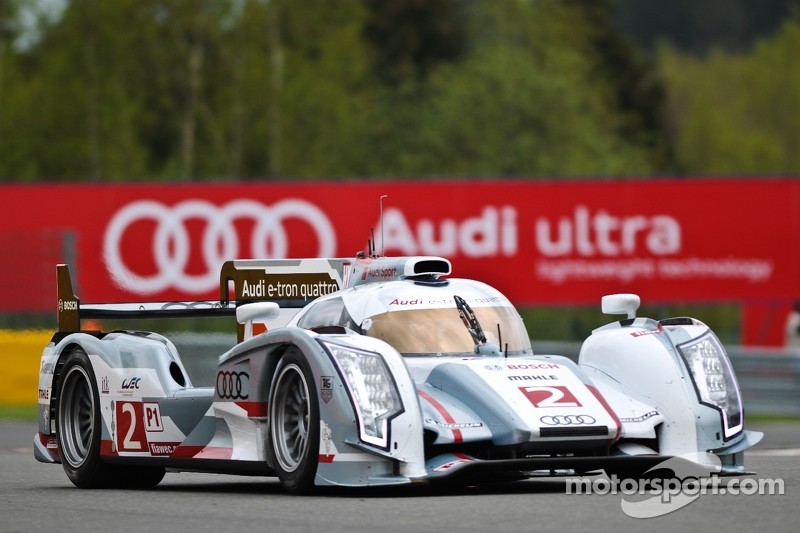 McNish takes debut pole for Audi R18 hybrid at Spa circuit