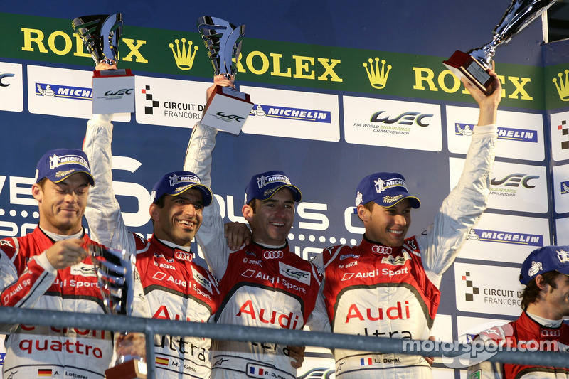 Diesel beats hybrid as Audi sweeps Spa