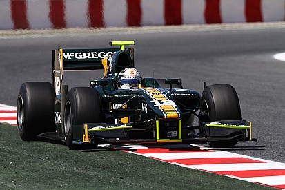 Giedo van der Garde leaps into Barcelona feature win