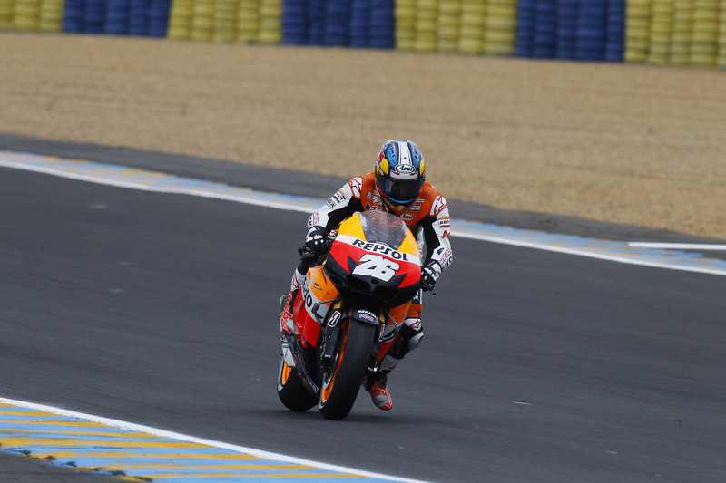 Pedrosa Grabs Pole At Damp Le Mans Qualifying