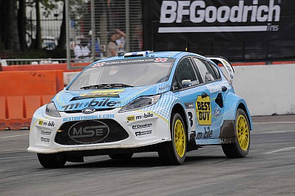 Marcus Gronholm wins Global Rallycross opener