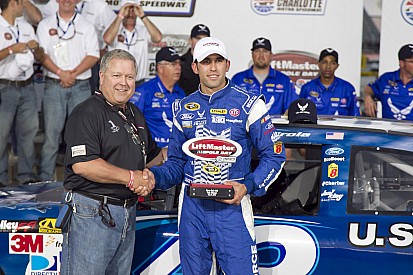Almirola brings winning experience to Dover