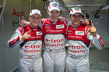 Audi with e-tron quattro to first hybrid pole position at Le Mans