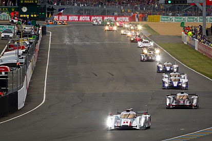 Polesitting Audi holds the lead after the first hour