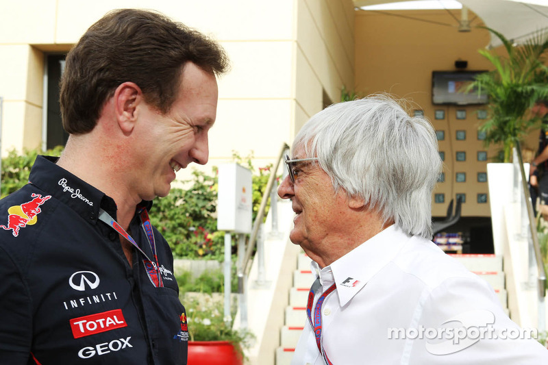 Horner denies claims he could replace Ecclestone