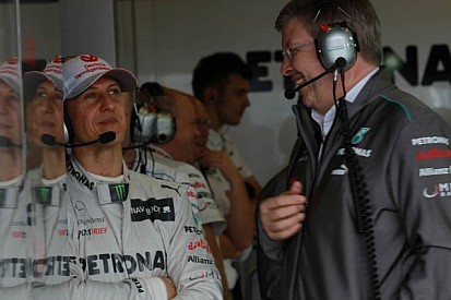 Schumacher to stay in 2013 - Brawn says 'why not?'