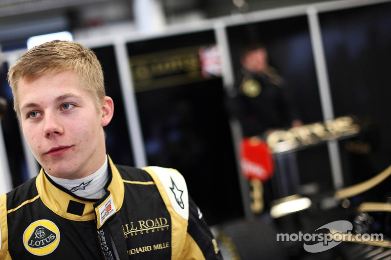 Lotus GP’s Aaro Vainio sets the pace in Free Practice