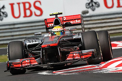 More rain in Hungary as Hamilton goes fastest on P Zero Yellow