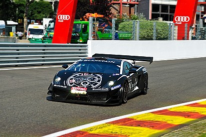 Menten-Kox-Hayek-Thurn und Taxis on fourth row for BES Spa 24 hour race