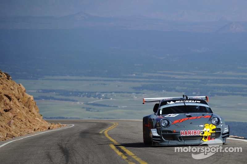 Romain Dumas concludes positive practice at Pikes Peak