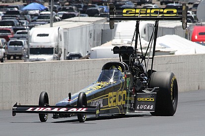 Lucas sees good fortune ahead for GEICO dragster in Brainerd