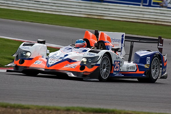 Signatech-Nissan on the podium at Silverstone