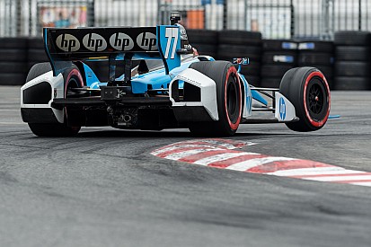 Pagenaud finishes third for Honda in wild Baltimore run