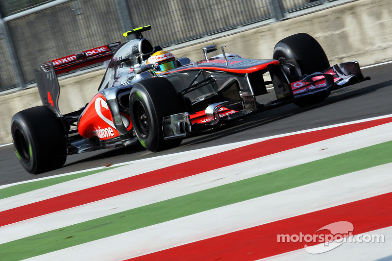 McLaren is fastest on day 1 practice at Monza