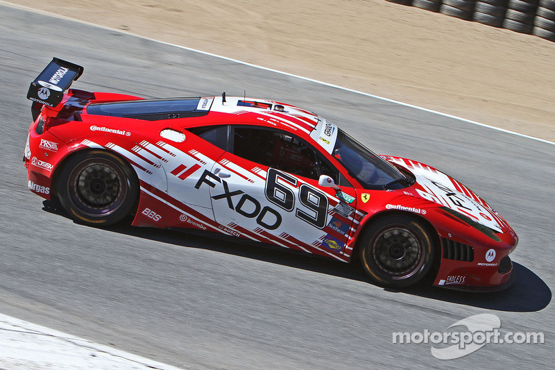 FXDD's Ferrari wins GT Championship at Laguna Seca
